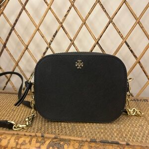 Tory Burch || Saffiano Emerson Crossbody Purse